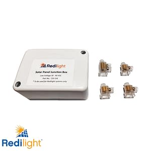 Redilight junction box with connectors