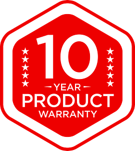 10 year product warranty