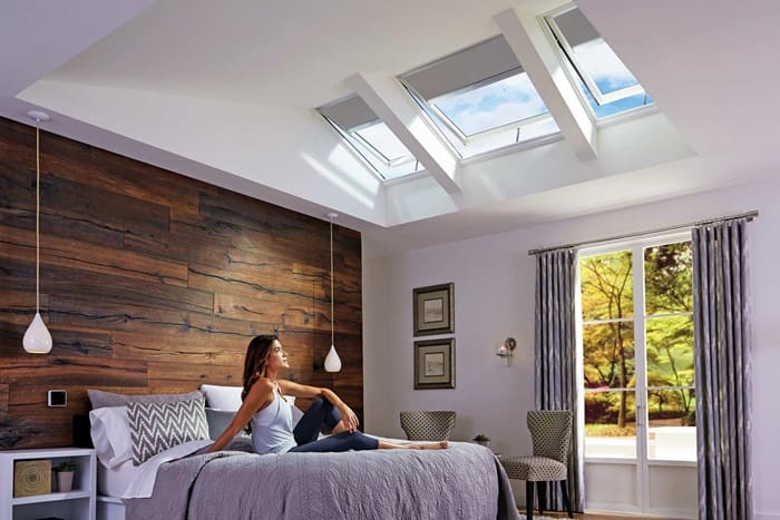 Make your space lighter with free, natural light from a skylight