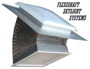Flexible skylight shafts